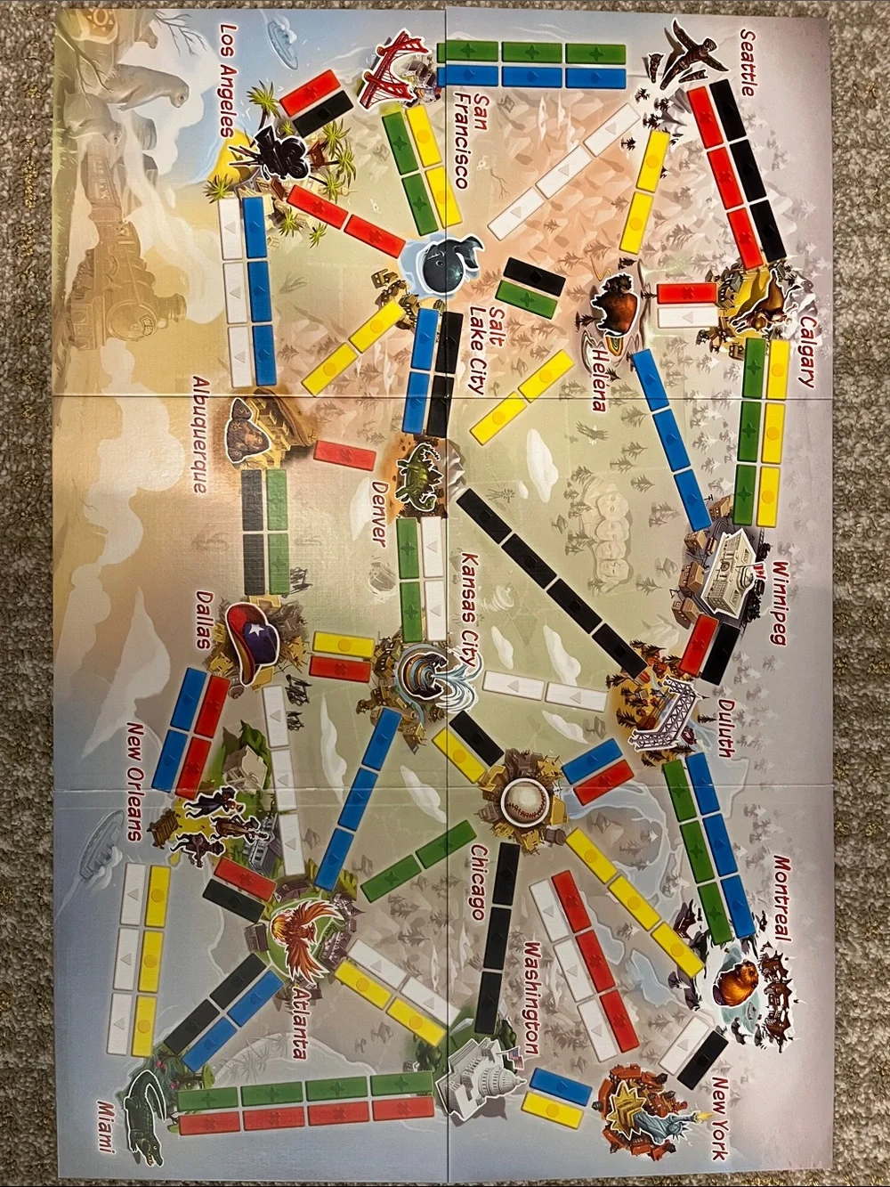 Ticket to Ride: First Journey - Kids Board Game